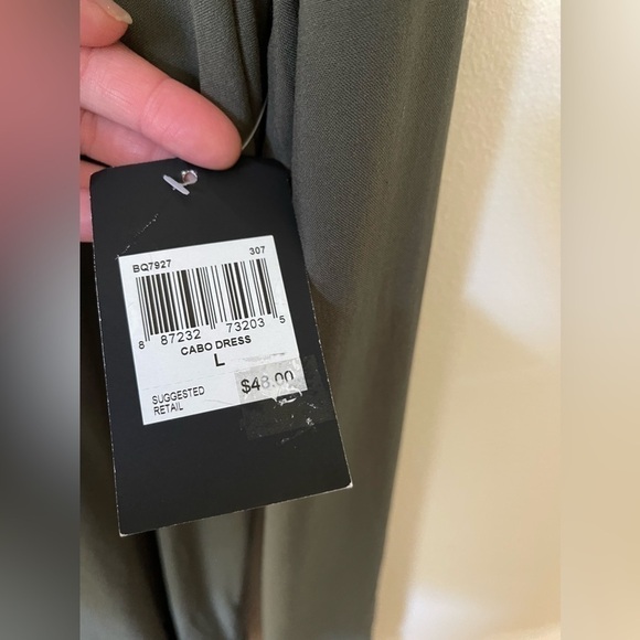 Hurley Cabo mini dress in Twilight marsh Large NWT - Picture 5 of 5